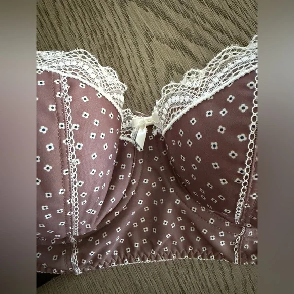 NWOT Freya Set-Balconett Underwire lightly paded bra 36F & High Waist Bikini XL - Picture 4 of 9